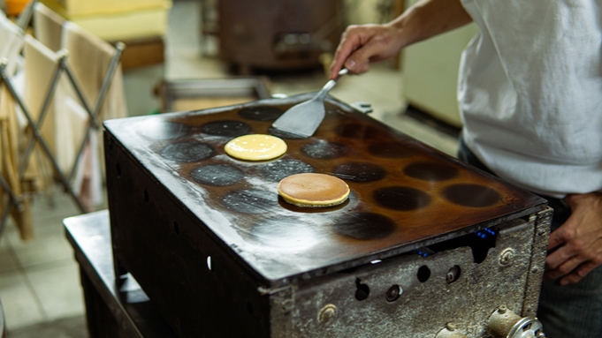 ■和菓子作り体験付■【朝食＋銭湯】自分だけのオリジナルスイーツをお土産に♪